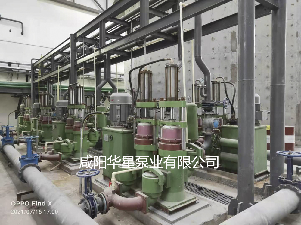 壓濾機(jī)入料泵在洗煤廠使用現(xiàn)場